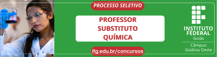 Professor Substituto Química